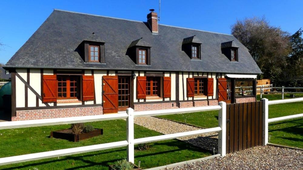Апартаменты Le Pressoir Beaumesnil  Экстерьер фото